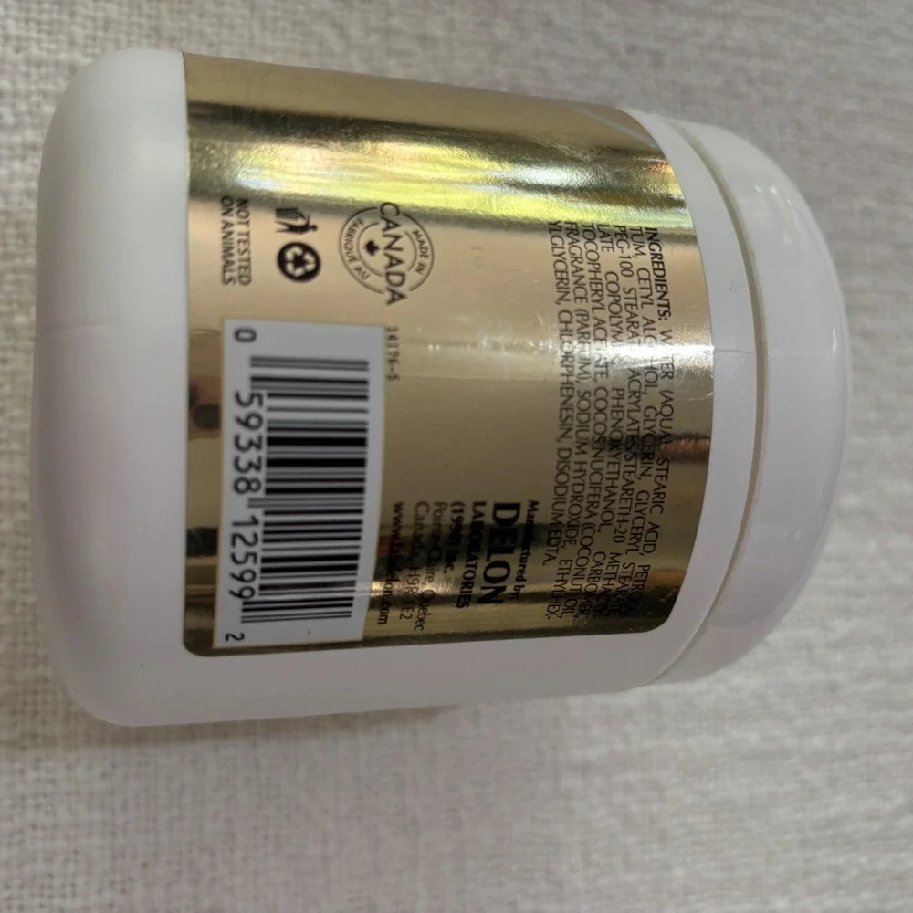 Delon+ Ultra-Hydrating Body Cream with Coconut Oil 16 oz SLS Paraben Free
